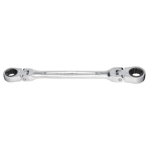 【特価処分】トネ(TONE) 両首振ラチェットめがねレンチ RMFW-1012 二面幅10×12mm