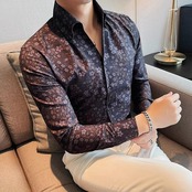 v neck floral print shirt tops 00183