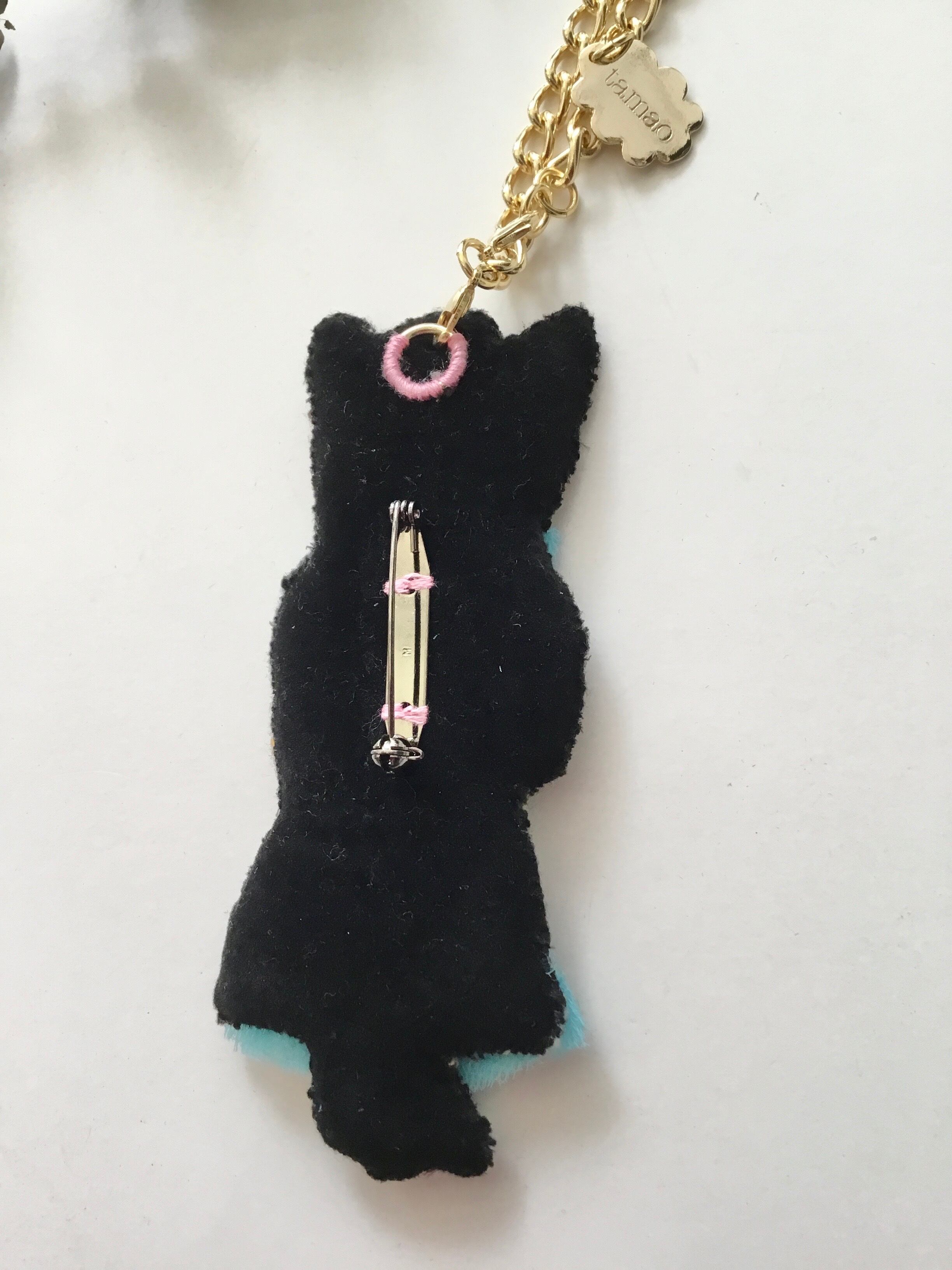 TAMAO WORLD Nathalie Lete チャームブローチ ケーキとねこ | MONOTIAM