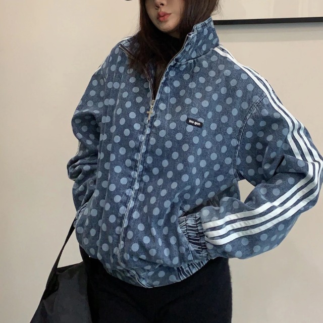 dot denim jacket　ドットデニムジャケット　J2141