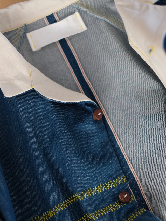 ［図鑑］デニムハウスコート