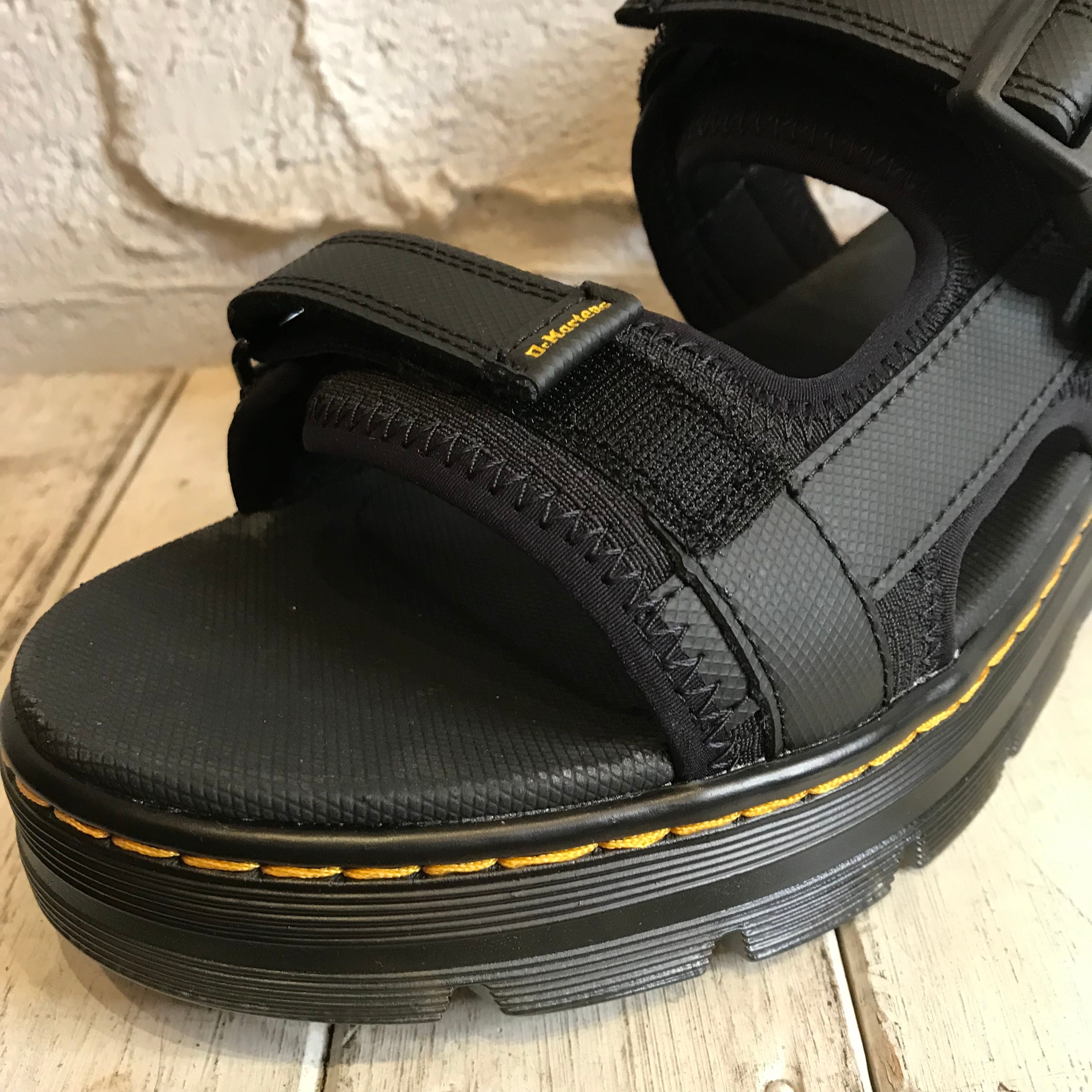 Forster Sandal 26471001 Black Tract Dr.Martens フォースター