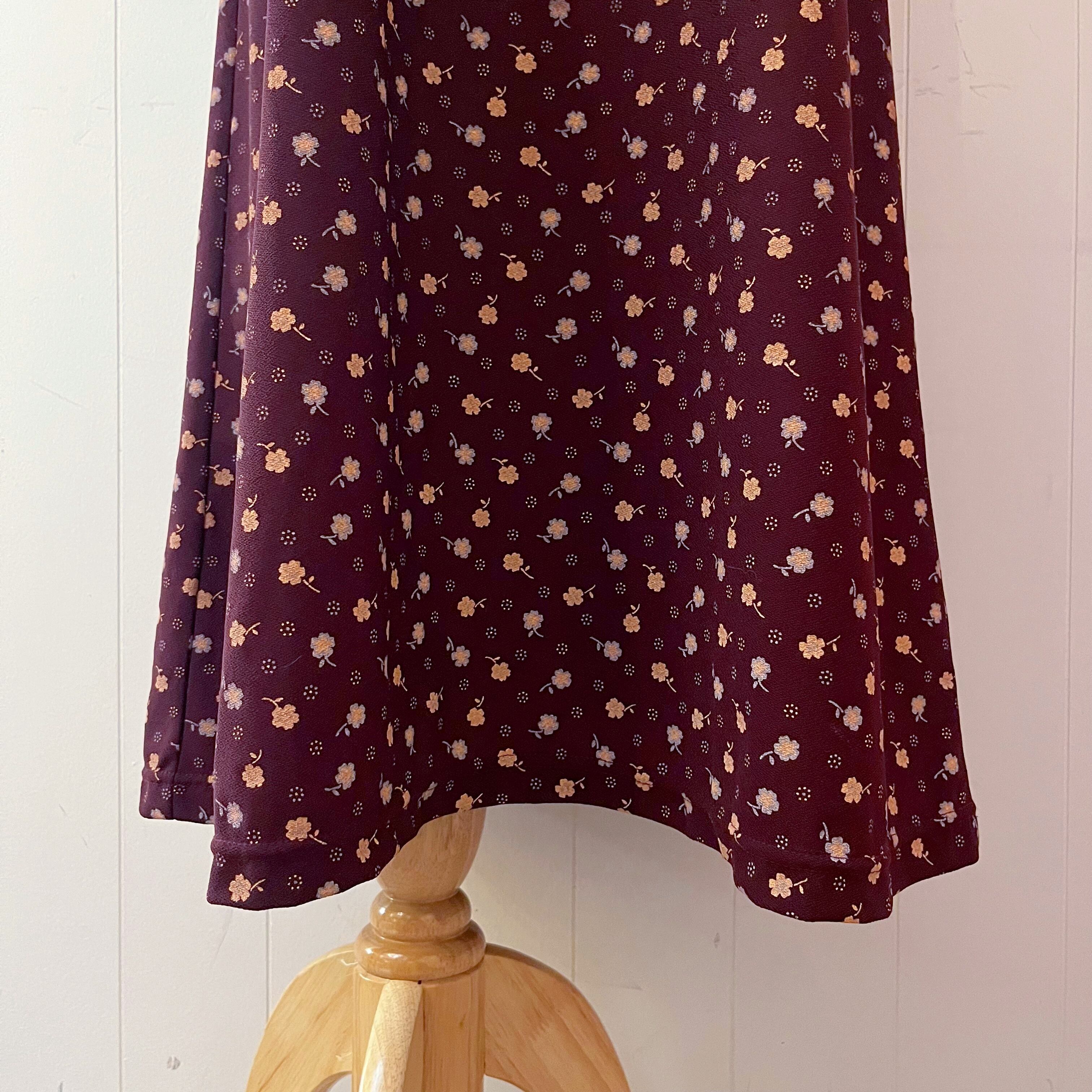 bordeaux flower sleeve less one-piece