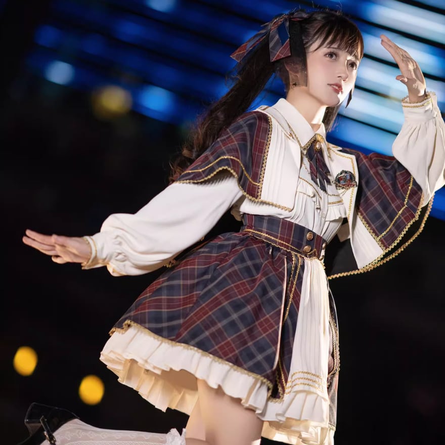 ロリータファッション通販 SEASONZ アイドル衣装 ブラウスシャツ 長袖 ステージ衣装 学園祭 イベント コンカフェ かわいい 華やか キラキラ  ふわふわ ガーリー 甘め ロマンティック ゆめかわ ロリィタ lolita | ロリータファッション通販 SEASONZ powered by