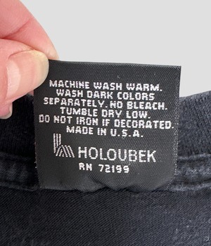 -Harley Davidson- Vintage 90s L Print T-shirt made in USA