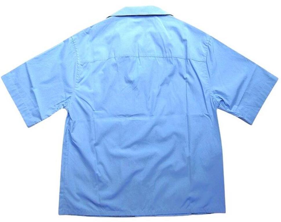 MARNI（マルニ） 【BLUE POPLIN BOWLING SHIRT WITH PEEPING MARNI