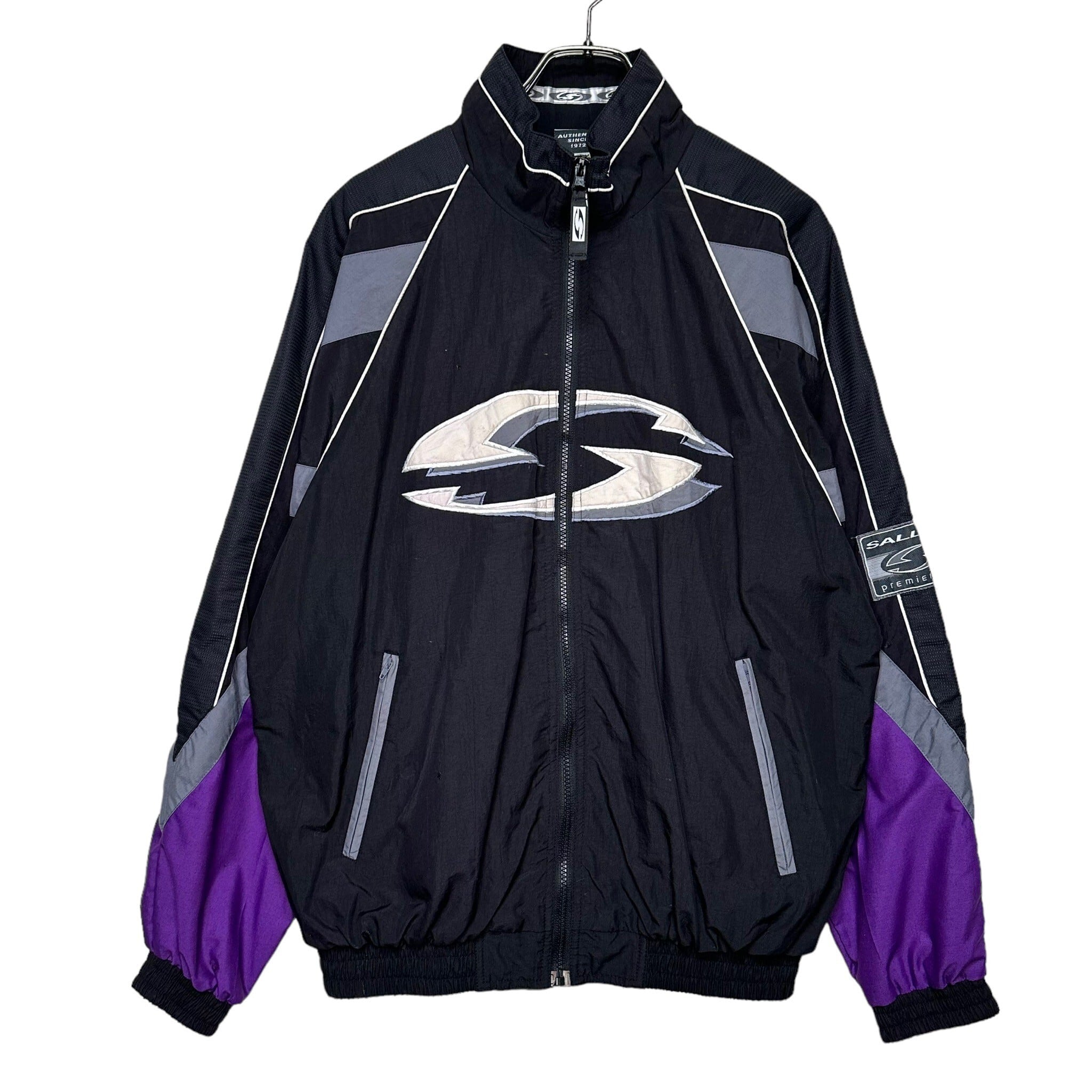 ラグランスリーブ】AUTHENTIC ナイロンジャケット XL プリント | 古着