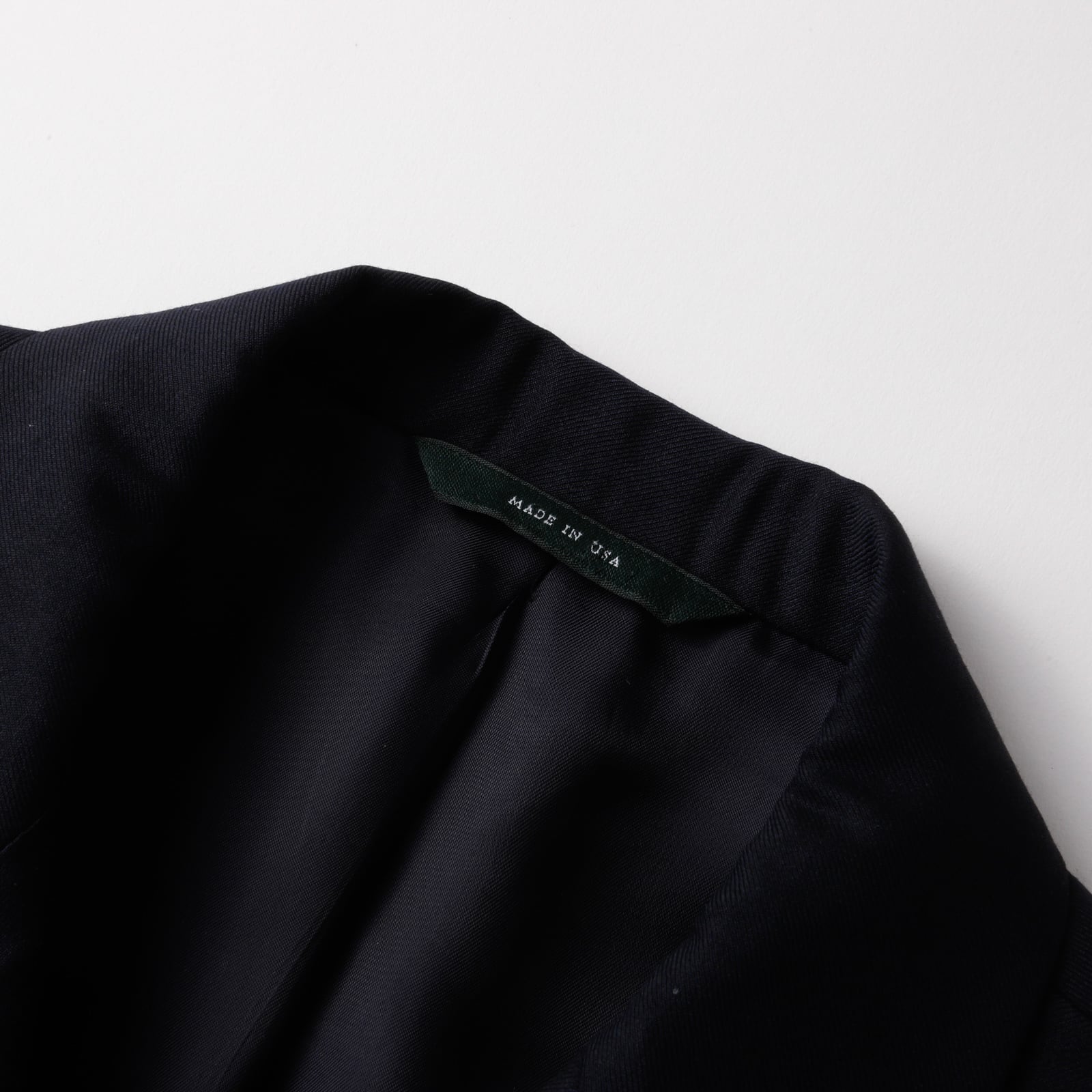 極美品】BROOKS BROTHERS SAXXON Navy double blazer size40 Made in