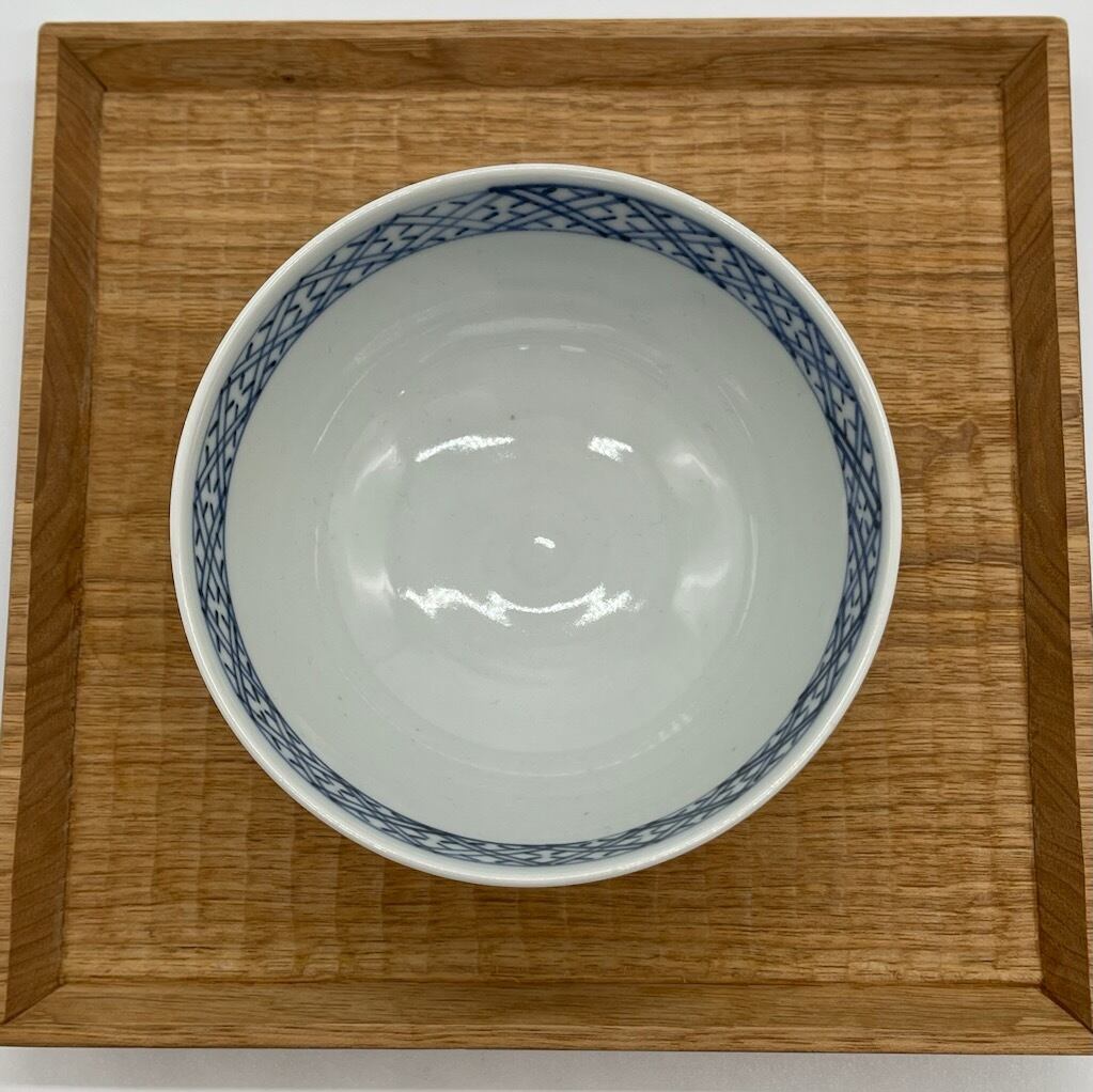 樋山真弓』染付花鳥文飯碗 2023011250019B | Pay ID