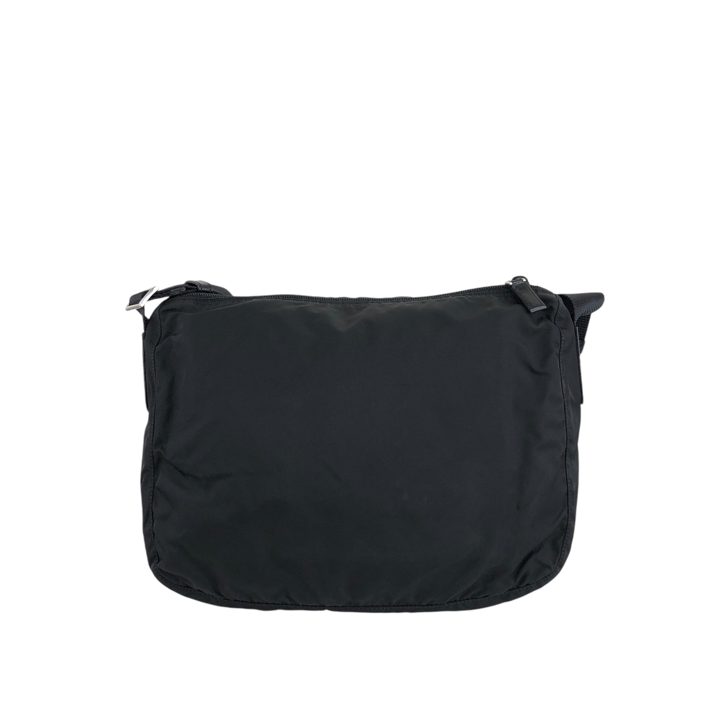 PRADA プラダ ショルダーバッグ ブラック トライアングルロゴ ナイロン