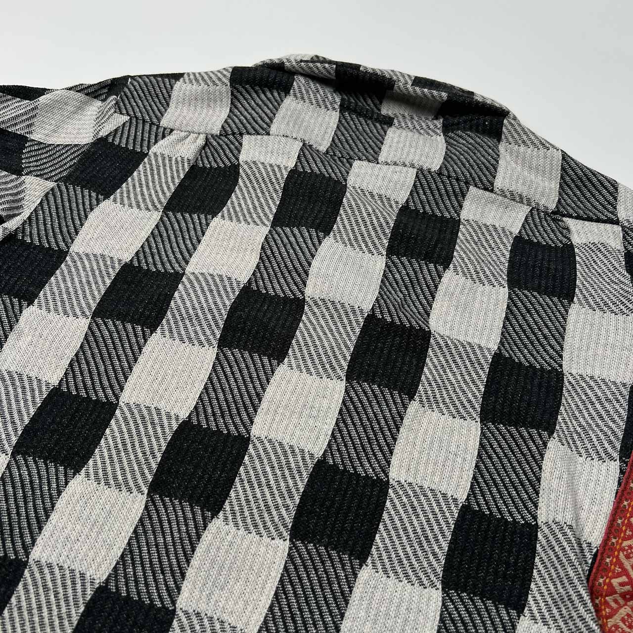 KAPITAL キャピタル ネイティブ切替 チェック柄 半袖シャツ サイズ L