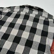 KAPITAL キャピタル ネイティブ切替 チェック柄 半袖シャツ サイズ L /日本製/インディアン