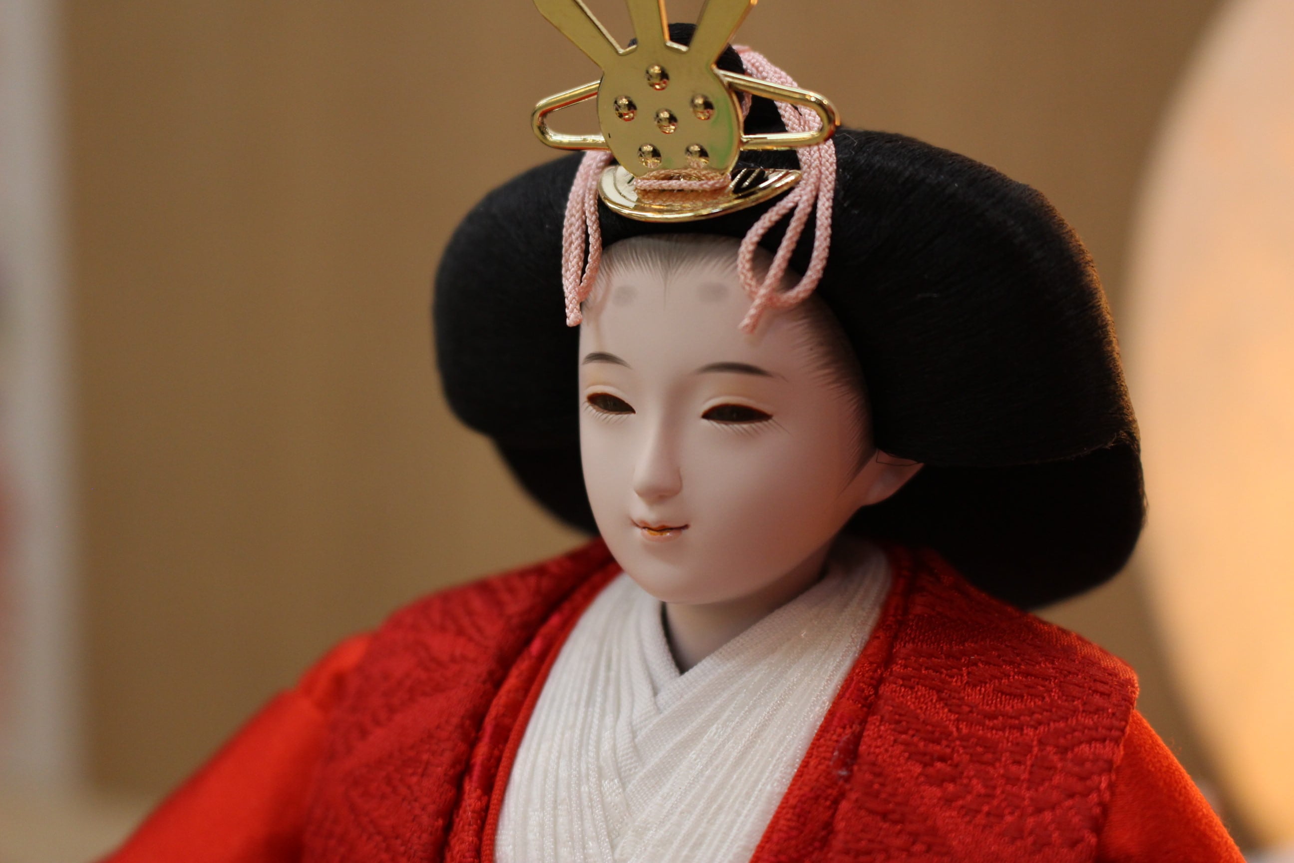 雛人形 Ciel/空 田村芙紗彦「金駒刺繍・鶴」収納 限定一点物人形