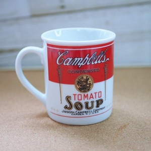 キャンベルマグ125th　コーニング製　cambellmug TOMATOSOUP　 red 赤