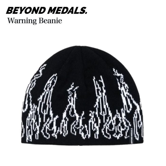 BEYOND MEDALS Warning Beanie ビーニー | crass