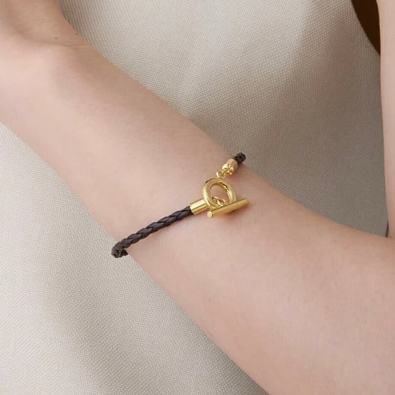 leatherbraceletニッケルフリー