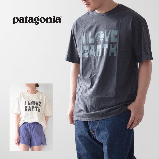 Patagonia [パタゴニア正規代理店] M's Earth Love Organic T-Shirt [37669-23] メンズ・アース・ラブ・オーガニック・Tシャツ・半袖Tシャツ・キャンプ・アウトドア・MEN'S / LADY'S [2023SS]