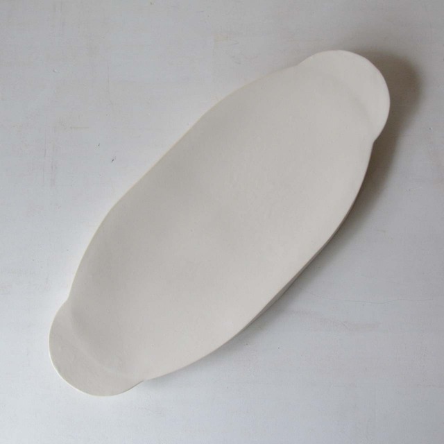 野上薫 手付き長皿（019）