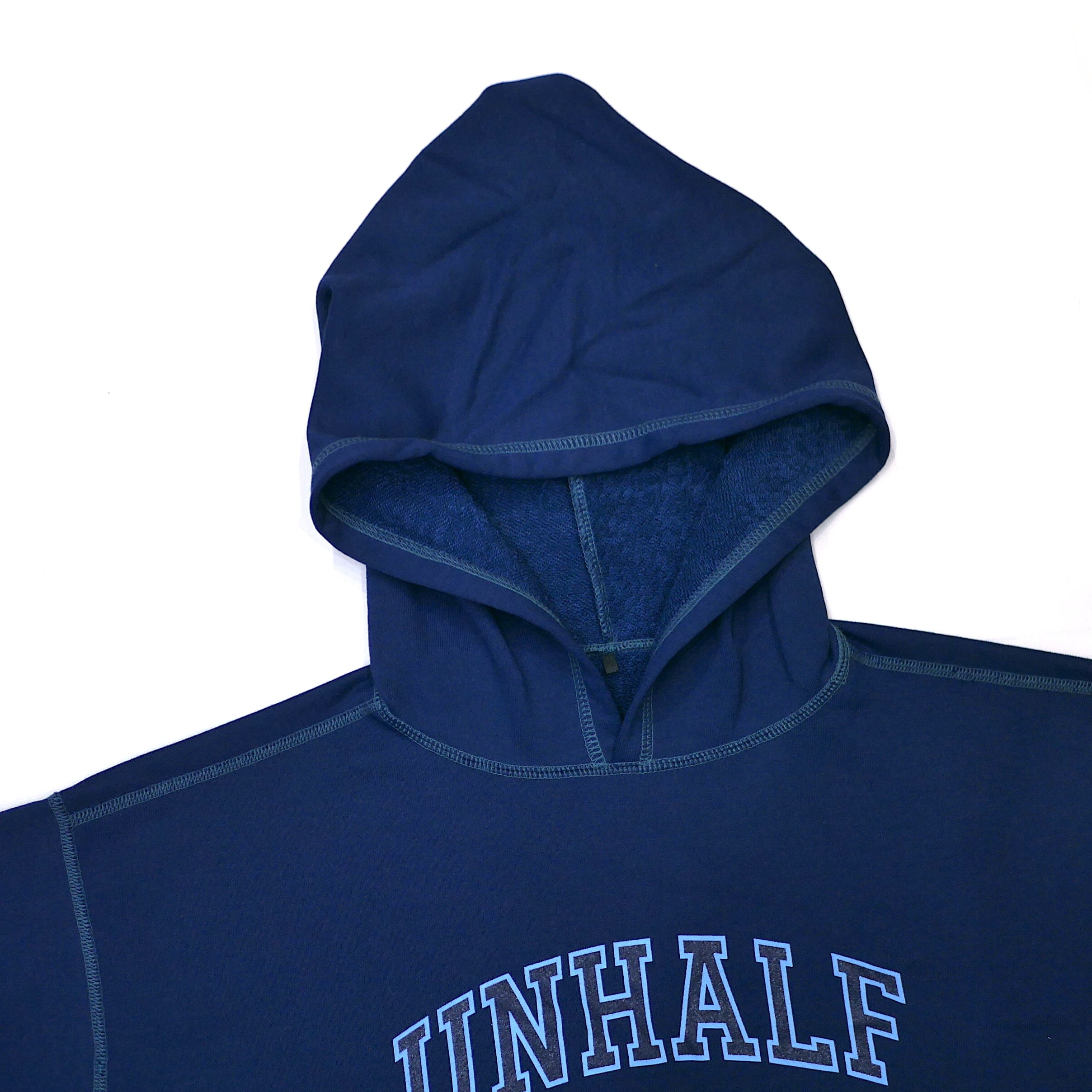 30% OFF】UNHALF DRAWING / LONG SLEEVE HOODIE（COLLEGE LOGO） | st