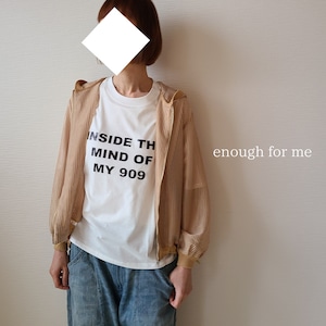 【enough for me 】メッシュブルゾン(24036)