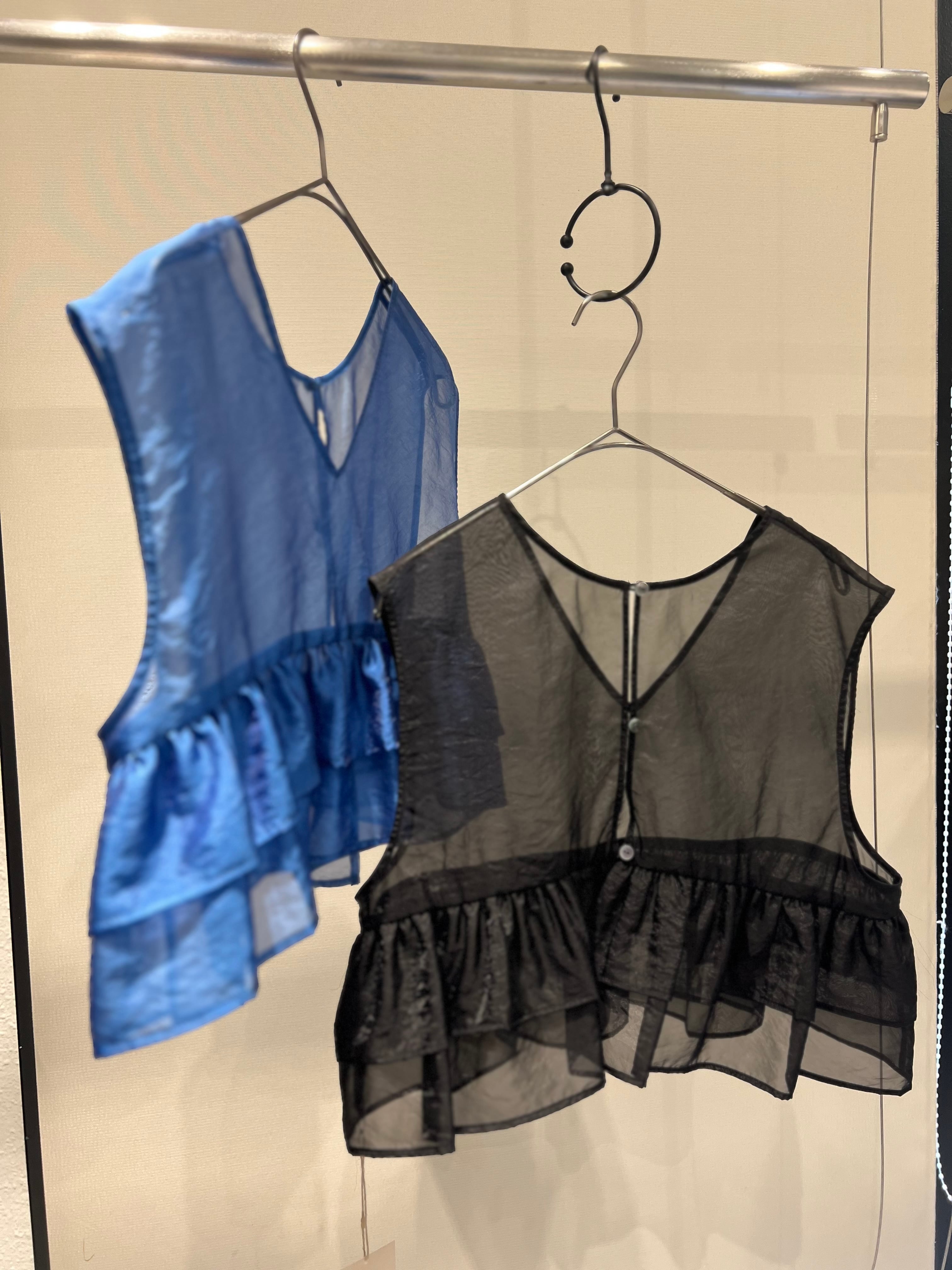 【cafune】前後2wayフリルビスチェ　525914