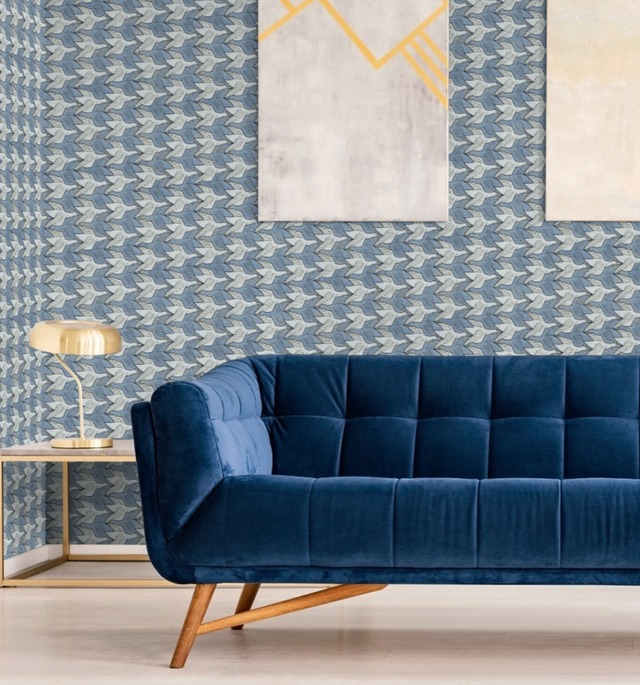 輸入壁紙　M.C.ESCHER　TWO BRIDS