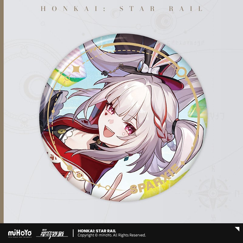 崩壊スターレイル 愉悦運命シリーズ 缶バッジ 爻光 火花 公式正規品