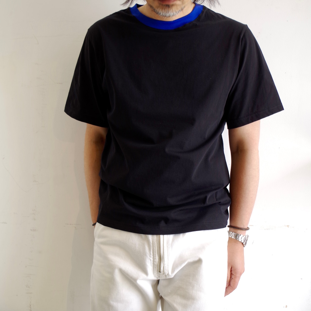 RAMIDUS  S/S TRIM TEE 再入荷