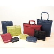 リヒトラブ バッグインバッグ A4 タテ イエローグリーン A7683-6