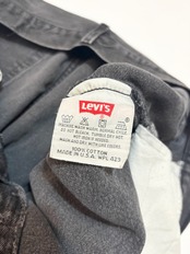 90s Levi’s 501 BLACK DENIM PANTS MADE IN USA Size W38L30→W36L30