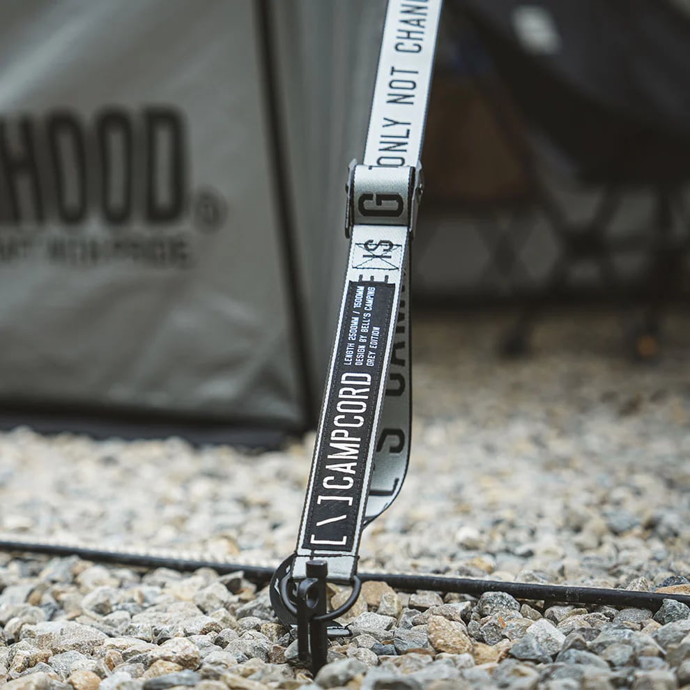 CAMPCORD ブラック2本✖️2セット BELL'S CAMPING CAMPCORD タクティカルガイロープシリーズ 2本セット