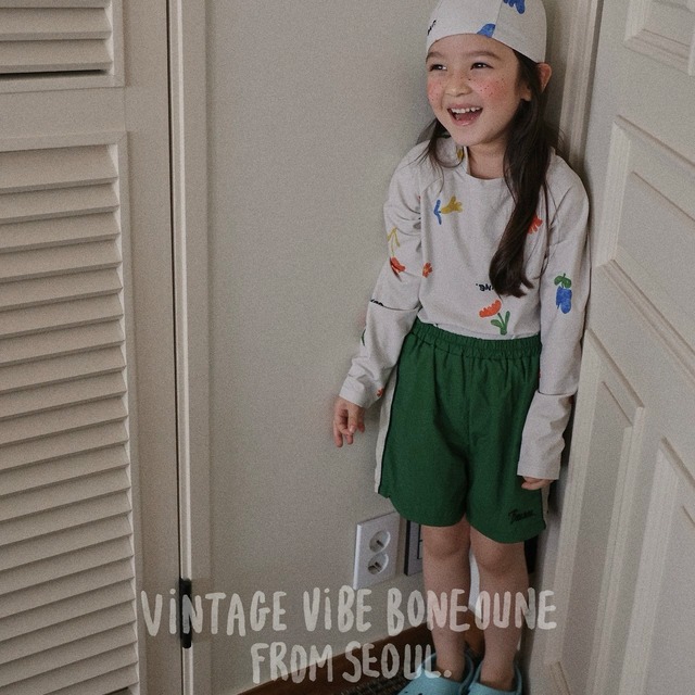 【予約】summer play shorts/ boneoune（kids）