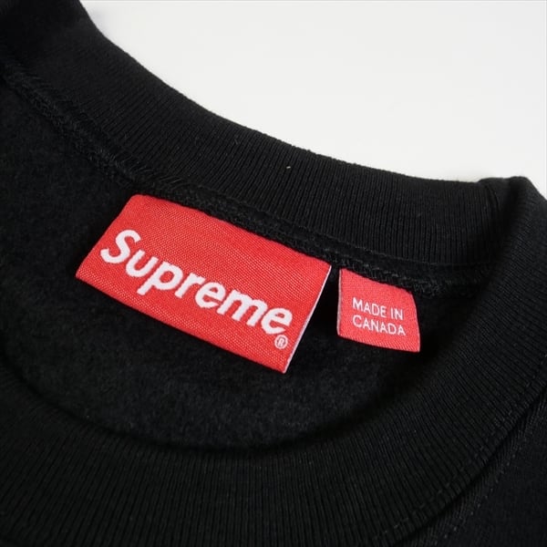 supreme crew neck 18aw 赤 紺 M