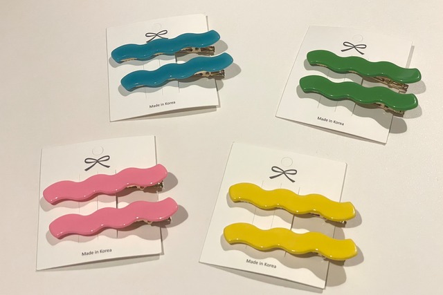 うねうねヘアクリップ