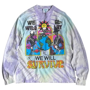 Online Ceramics tie-dyed l/s t-shirt