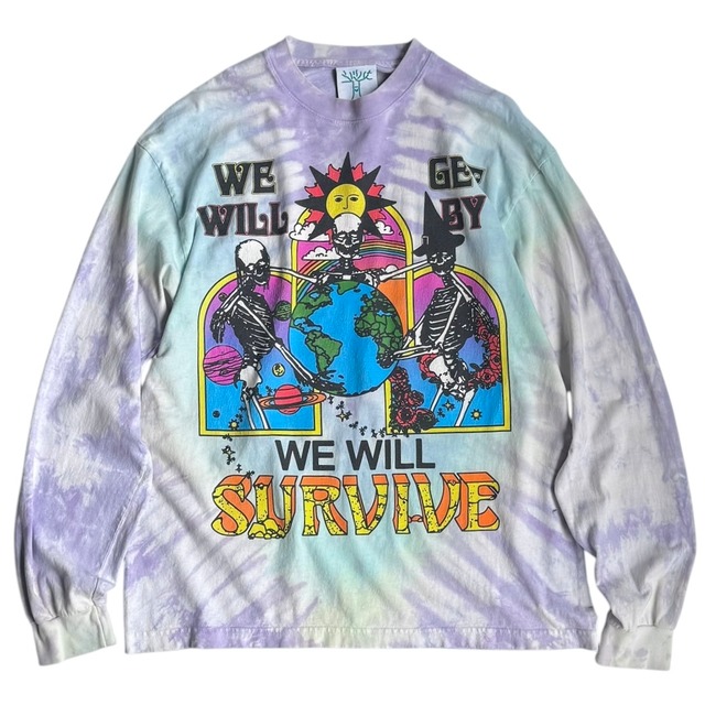 Online Ceramics tie-dyed l/s t-shirt