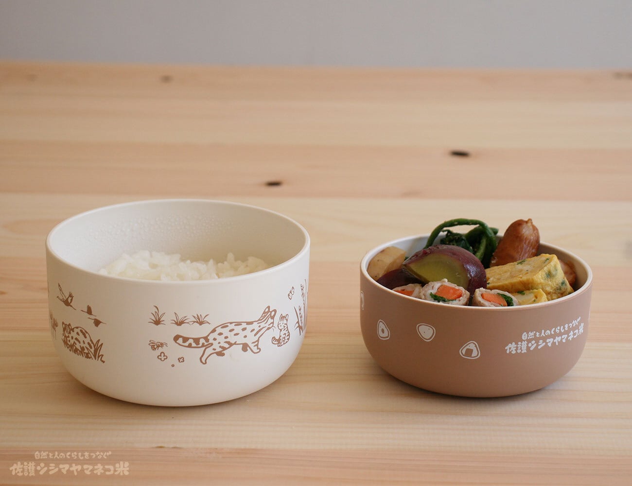 たねこサークルランチボックス2個セット | サステナブルショップ・ミット