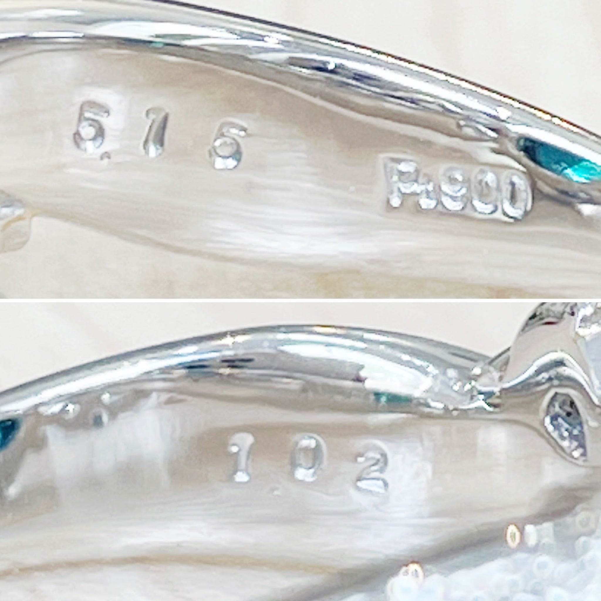 ✨希少✨大粒❣️インディゴライトトルマリン！ダイヤ Pt900 リング