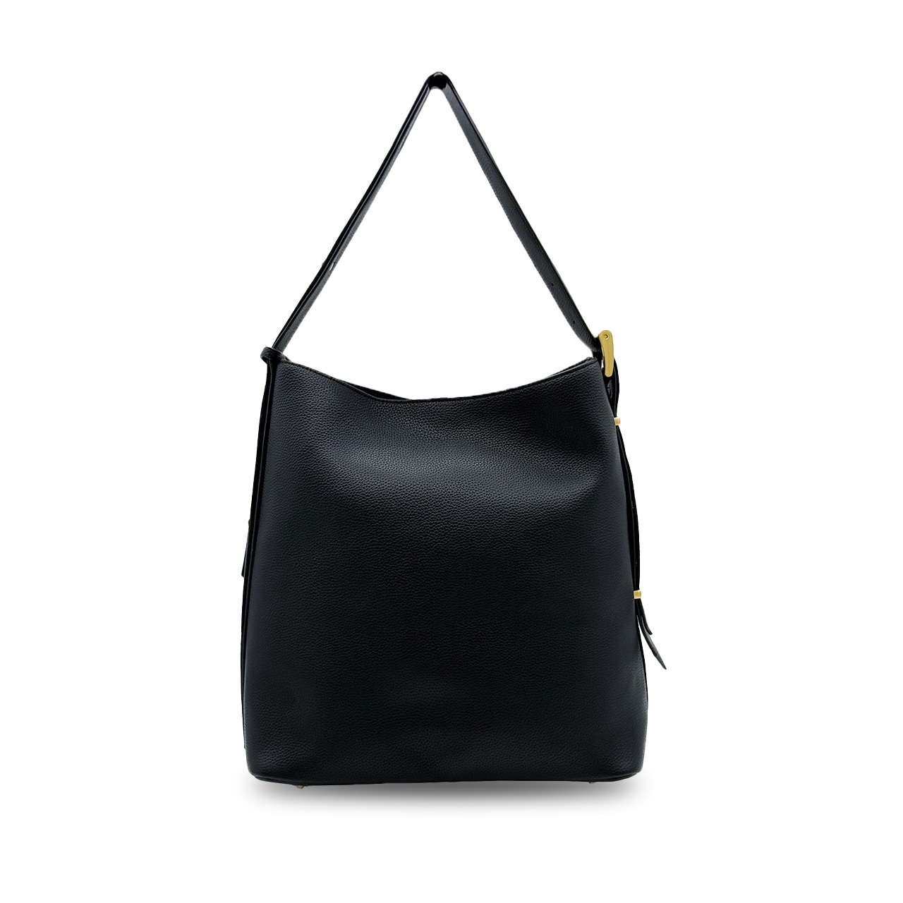 BELTED BUCKET BAG LARGE
