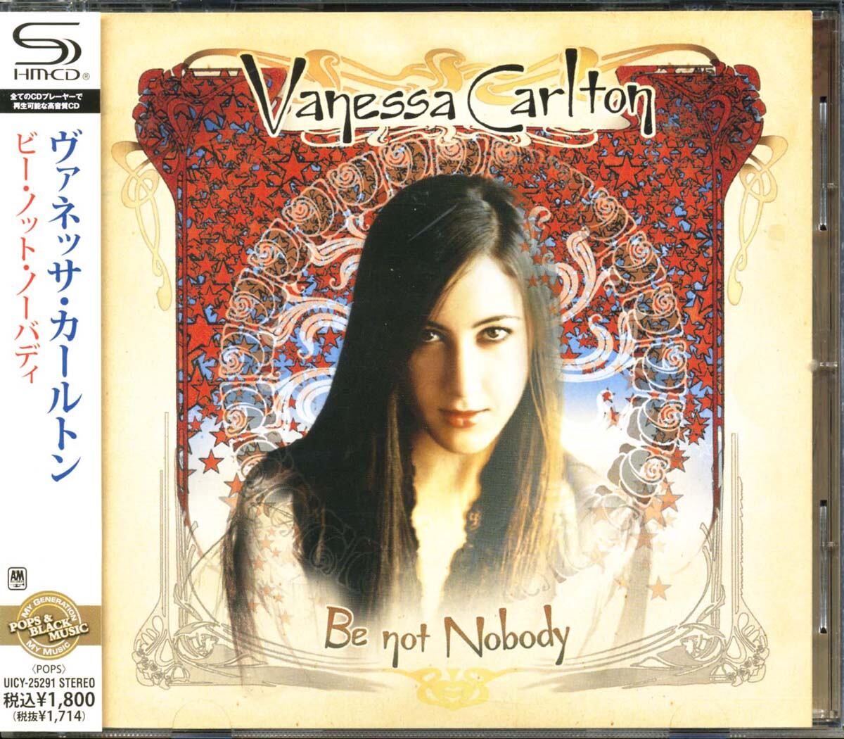Vanessa CARLTON Be Not Nobody [CD] KITOWW