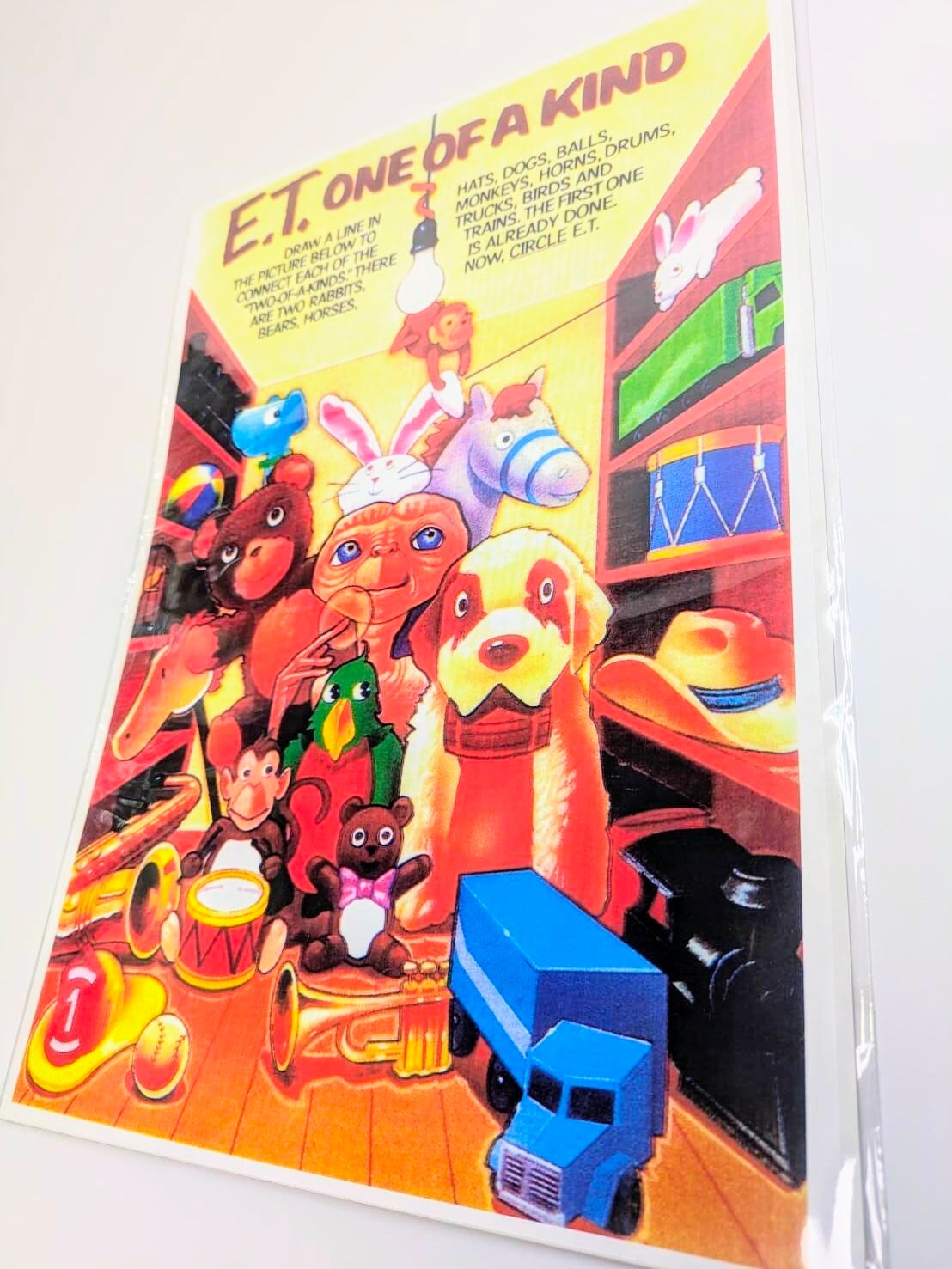 ちょうどいいB4ポスター【E.T.】 ( ONE OF A KIND )〚アメリカン雑貨