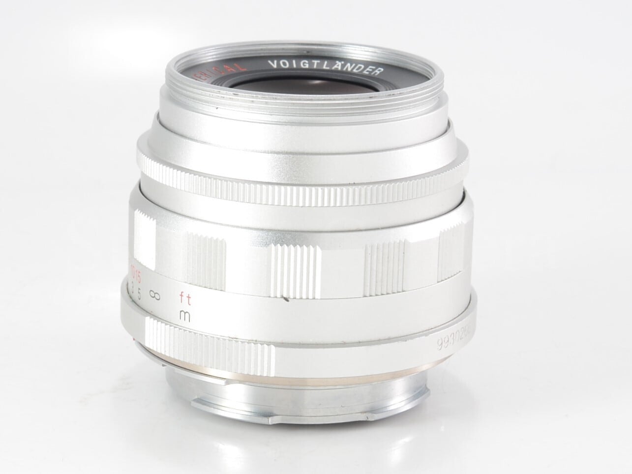 Voigtlander ULTRON 35mm F1.7 Aspherical シルバー 元箱 MLリング付