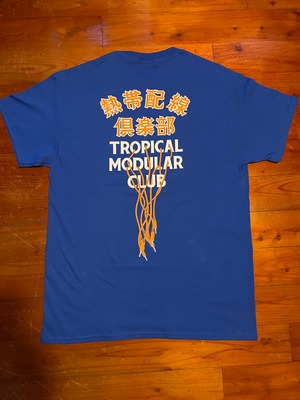 TROPICAL MODULAR CLUB x BROOKFIELD Tshirts -BLUE-