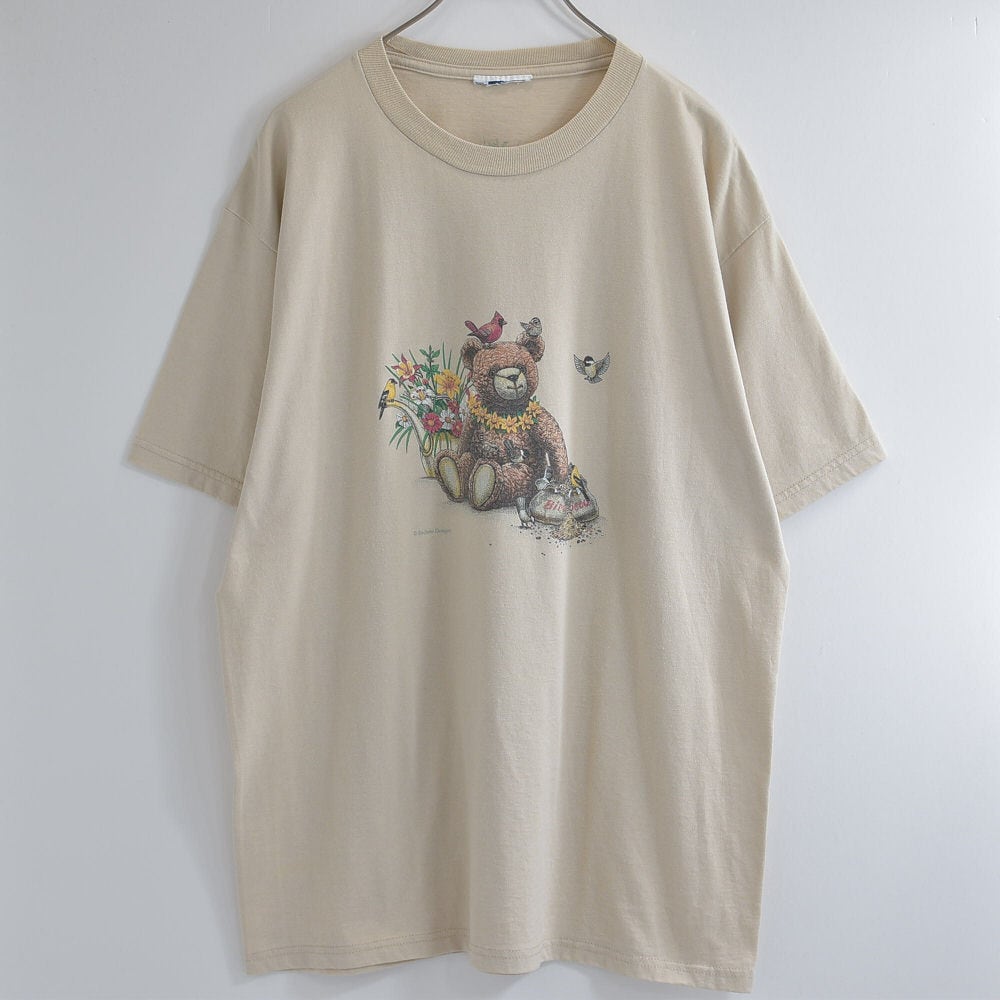 90~00s JERZEES クマさん グラフィックアート プリント 90~00s JERZEES クマさん グラフィックアート プリント
