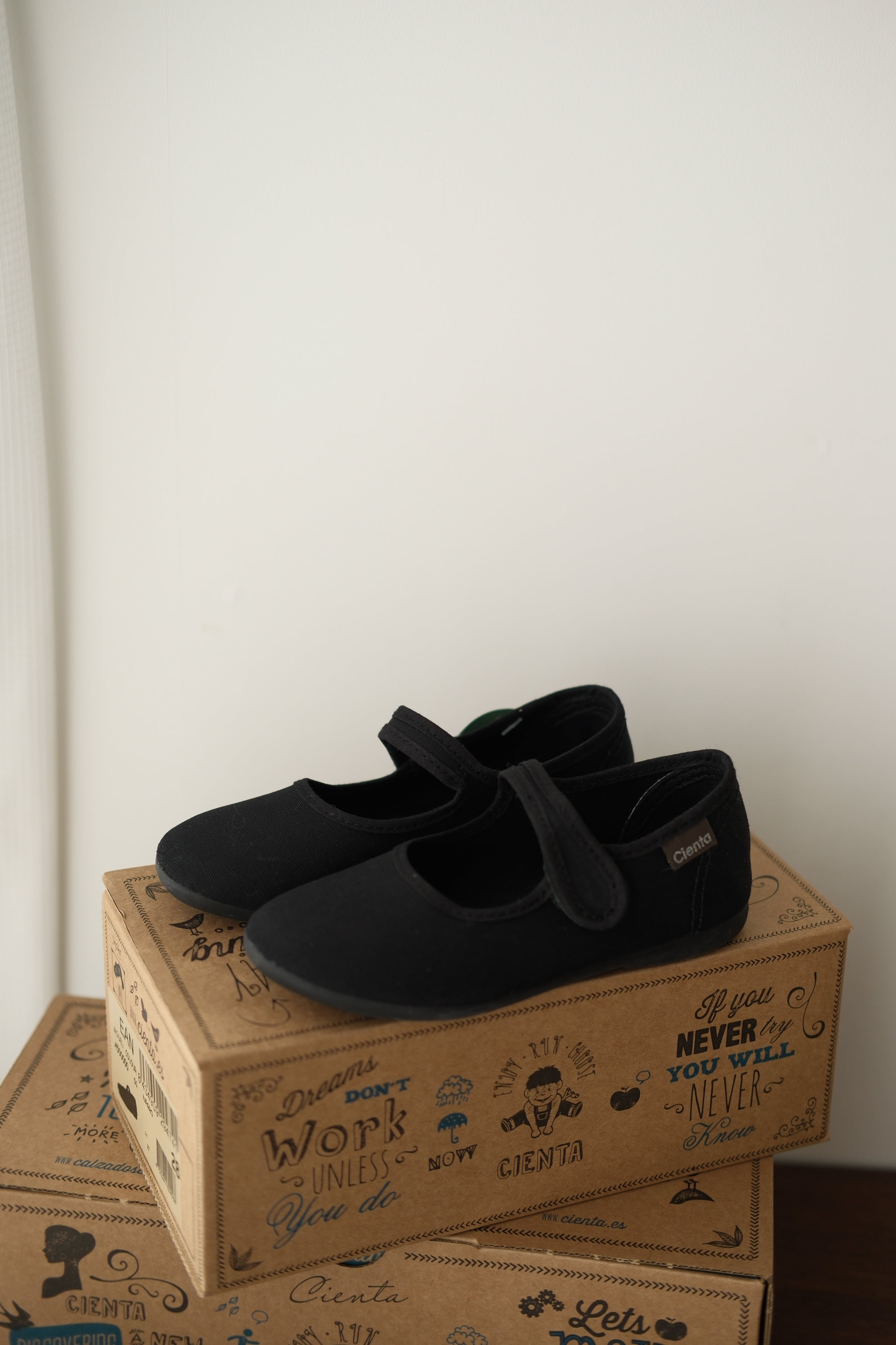 【即納/送料無料】cienta / Formal strap / Negro(Black)
