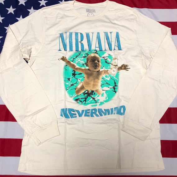 NIRVANA ニルヴァーナ バンドTシャツ オフィシャル NEVERMIND | CRACKUP powered by BASE