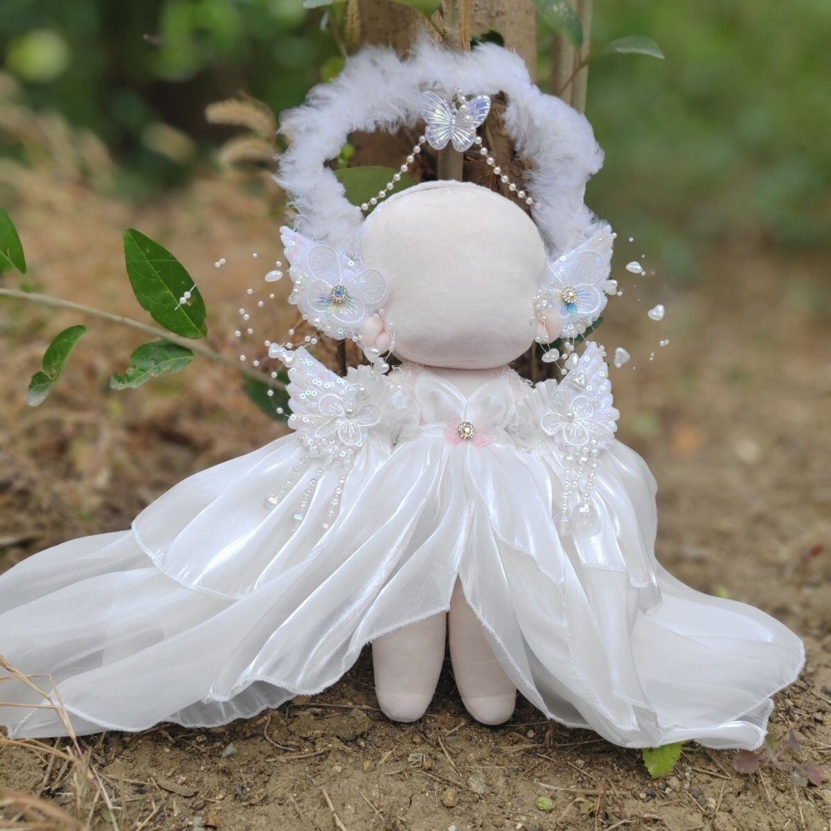 ✿20/30cm✿大天使 海外作家手作りぬいぐるみ服 3点ドレスセット