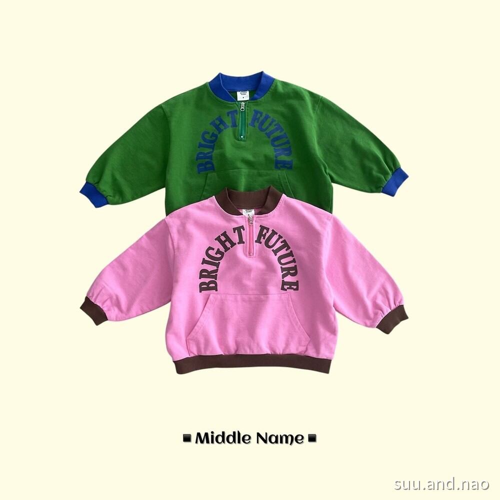 取寄:middlename 配色アノラックスウェット※送料無料