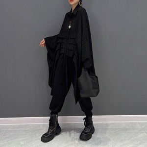 Batwing Sleeve Shirt / バットウィング スリーブ コウモリ袖 シャツ
