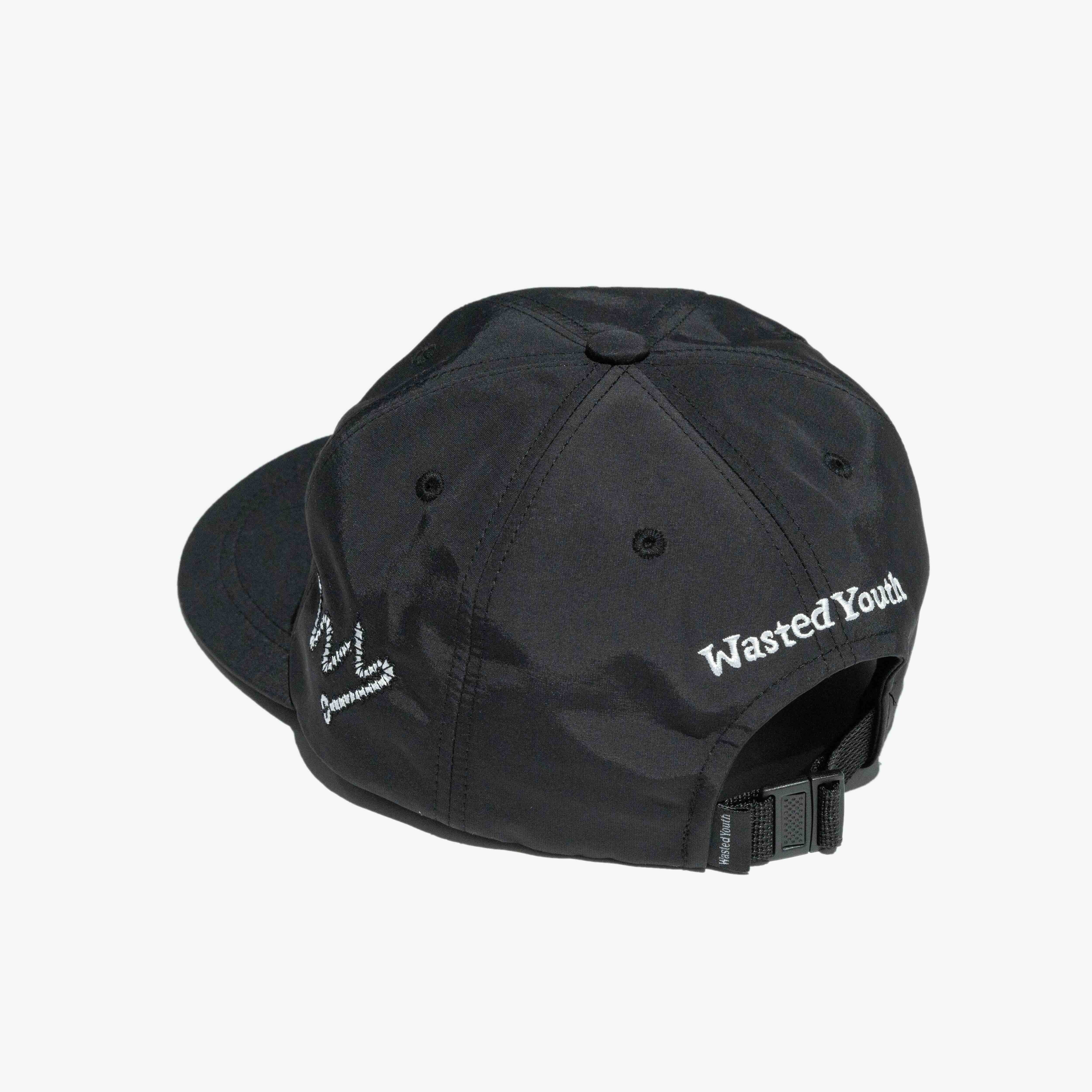 WASTED YOUTH TAPPEIコラボ キャップ　ブラック WASTED YOUTH × TAPPEI CAP | VERDY'S GIFT SHOP
